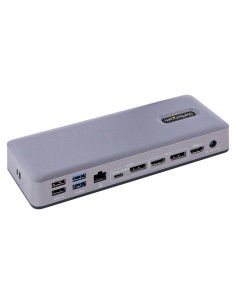 StarTech.com Docking Station USB-C - Dock USB Tipo C Multi Monitor - HDMI DP USB- C con DP Alt-mode - 3x 4K30Hz 2x 4K60Hz - Hub 2