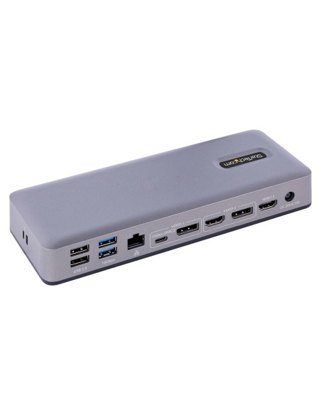 StarTech.com Docking Station USB-C - Dock USB Tipo C Multi Monitor - HDMI DP USB- C con DP Alt-mode - 3x 4K30Hz 2x 4K60Hz - Hub
