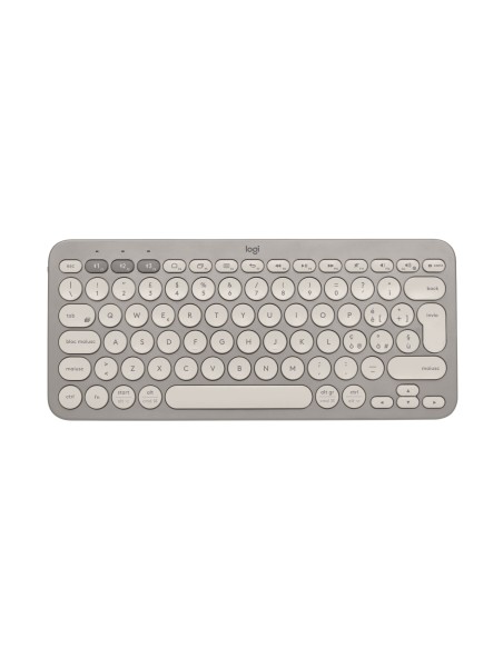 Logitech K380 tastiera Bluetooth QWERTY Italiano Sabbia