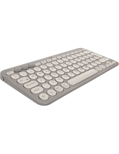 Logitech K380 tastiera Bluetooth QWERTY Italiano Sabbia