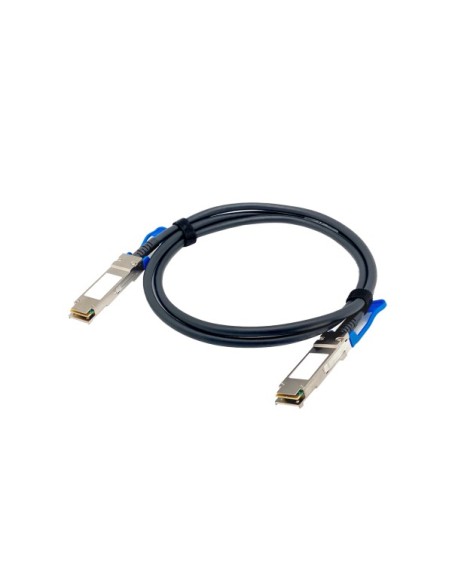 QNAP CAB-DAC15M-Q28 cavo a fibre ottiche 1,5 m QSFP28 Nero