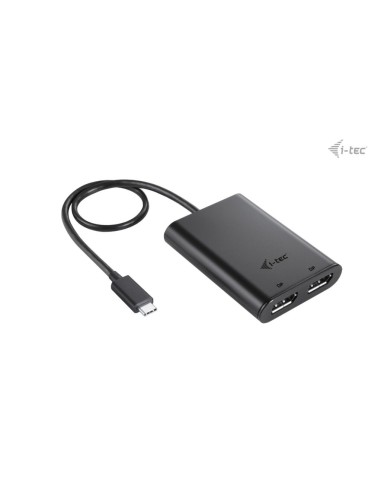 i-tec USB-C Dual 4K 60Hz (single 8K 30Hz) DP Video Adapter