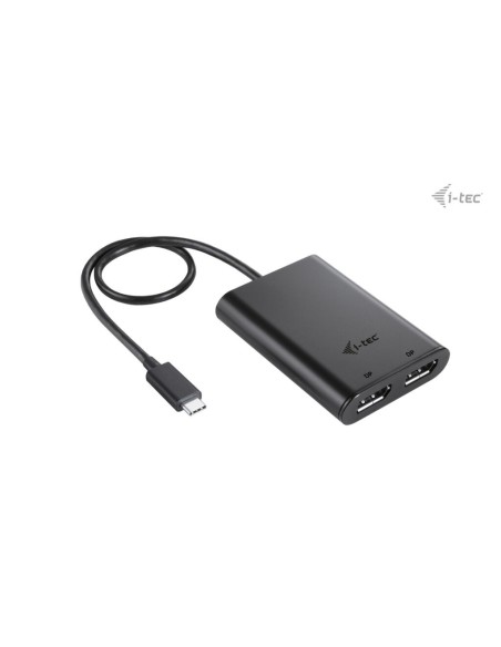 i-tec USB-C Dual 4K 60Hz (single 8K 30Hz) DP Video Adapter