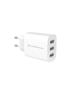 Conceptronic ALTHEA13W Caricabatterie per dispositivi mobili Universale Bianco AC Interno