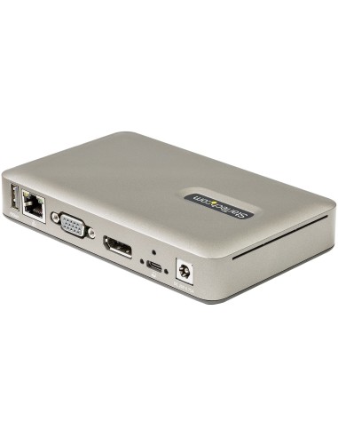 StarTech.com Docking Station USB-C - USB tipo C a DisplayPort 4K 30Hz o VGA - Ricarica USB Power Delivery da 65 W - Hub USB 3.1