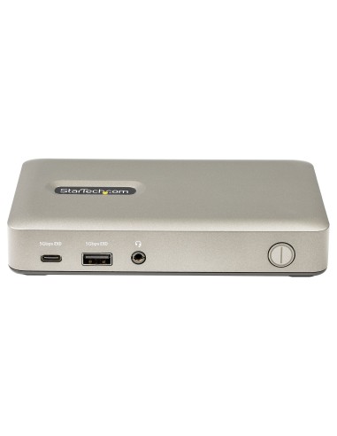 StarTech.com Docking Station USB-C - USB tipo C a DisplayPort 4K 30Hz o VGA - Ricarica USB Power Delivery da 65 W - Hub USB 3.1