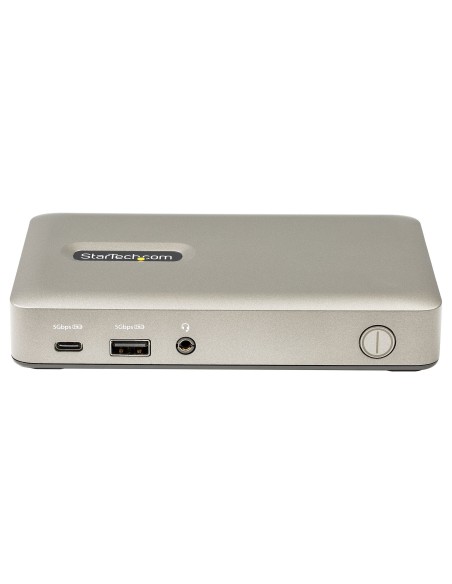 StarTech.com Docking Station USB-C - USB tipo C a DisplayPort 4K 30Hz o VGA - Ricarica USB Power Delivery da 65 W - Hub USB 3.1