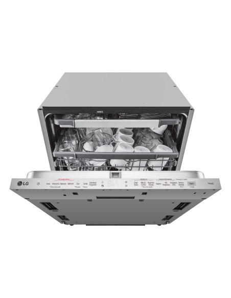 LG QuadWash DB365TXS Lavastoviglie a scomparsa totale Classe B 14 coperti Vapore Wi-Fi