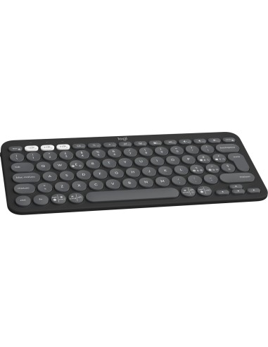 Logitech Pebble Keys 2 K380s tastiera RF senza fili + Bluetooth QWERTY Italiano Grafite