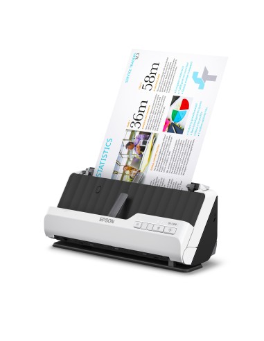 Epson DS-C330 Scanner con ADF + alimentatore di fogli 600 x 600 DPI A4 Nero, Bianco