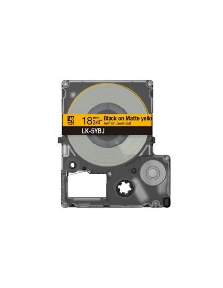 Epson C53S672075 nastro per etichettatrice Nero su giallo