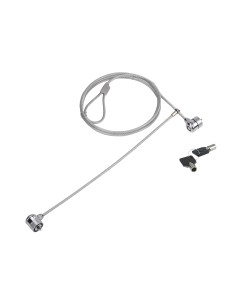 Conceptronic CNBSLOCK15T cavo di sicurezza Argento 1,5 m