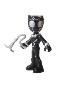 Marvel Spidey e i Suoi Fantastici Amici - Action figure di Supersized Black Panther, giocattoli di supereroi per età prescolare