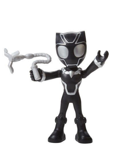 Marvel Spidey e i Suoi Fantastici Amici - Action figure di Supersized Black Panther, giocattoli di supereroi per età prescolare