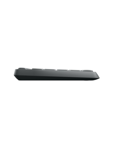 Logitech MK235 tastiera Mouse incluso USB QWERTY US International Grigio