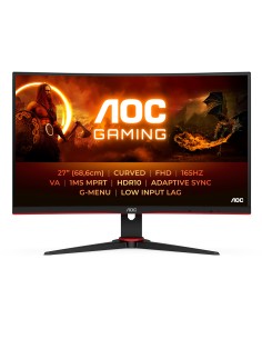 AOC G2 C27G2E BK Monitor PC 68,6 cm (27") 1920 x 1080 Pixel Nero, Rosso