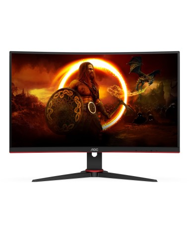 AOC G2 C27G2E BK Monitor PC 68,6 cm (27") 1920 x 1080 Pixel Nero, Rosso