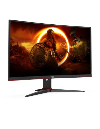 AOC G2 C27G2E BK Monitor PC 68,6 cm (27") 1920 x 1080 Pixel Nero, Rosso