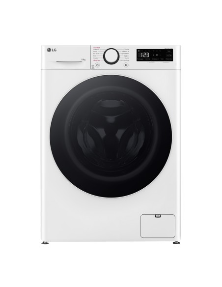 LG F4R5010TSWW Lavatrice 10kg AI DD, Classe A-10%, 1400 giri, TurboWash, Vapore