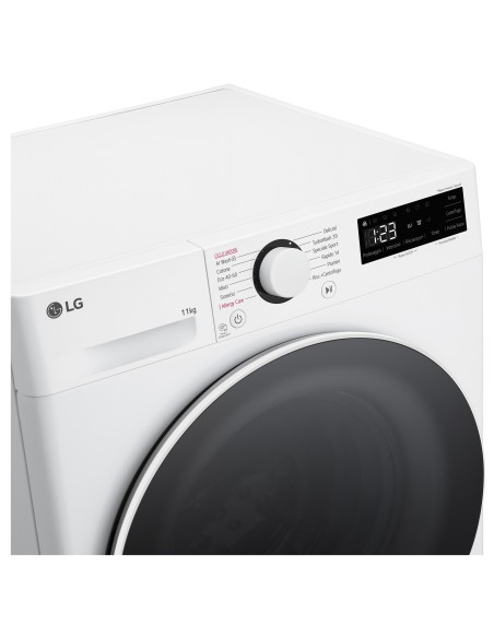 LG F4R5011TSWW Lavatrice 11kg AI DD, Classe A-10%, 1400 giri, TurboWash, Vapore