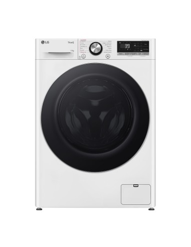 LG F4R7011TSWC Lavatrice 11kg AI DD, Classe A-10%, 1400 giri, TurboWash, Vapore