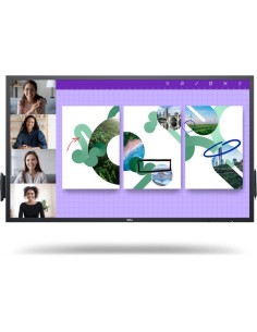 DELL P5524QT Pannello piatto interattivo 139,7 cm (55") LCD 350 cd m² 4K Ultra HD Nero Touch screen