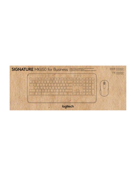 Logitech Signature MK650 Combo For Business tastiera Mouse incluso Bluetooth QWERTY Italiano Grafite