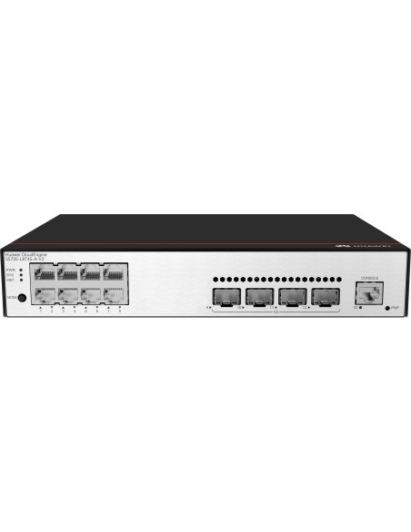 Huawei CloudEngine S5735-L8T4S-A-V2 Gestito L3 Gigabit Ethernet (10 100 1000) 1U Nero, Argento