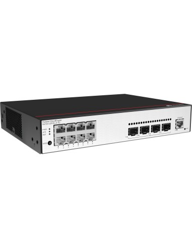 Huawei CloudEngine S5735-L8T4S-A-V2 Gestito L3 Gigabit Ethernet (10 100 1000) 1U Nero, Argento