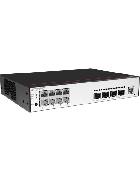 Huawei CloudEngine S5735-L8T4S-A-V2 Gestito L3 Gigabit Ethernet (10 100 1000) 1U Nero, Argento