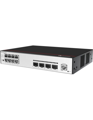 Huawei CloudEngine S5735-L8T4S-A-V2 Gestito L3 Gigabit Ethernet (10 100 1000) 1U Nero, Argento