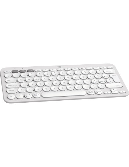 Logitech Pebble Keys 2 K380s tastiera RF senza fili + Bluetooth QWERTY Italiano Bianco