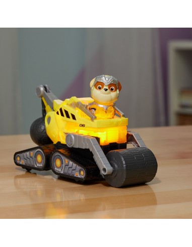PAW Patrol , Bulldozer di Rubble Tematizzato   Il Super Film, con Luci e Suoni, Giochi per Bambini e Bambine, 3+ anni