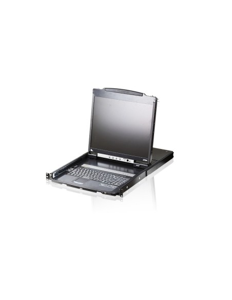 ATEN Console LCD a due binari (PS 2-USB, VGA)