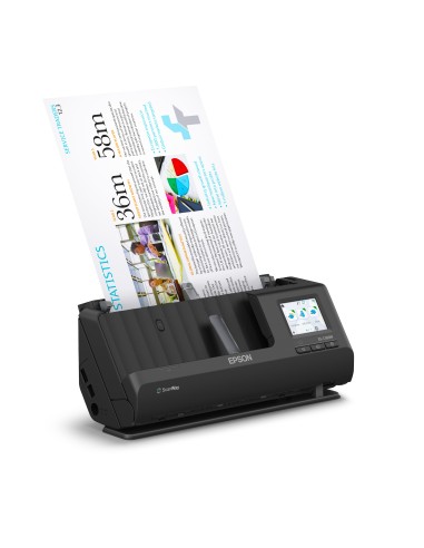 Epson ES-C380W Scanner con ADF + alimentatore di fogli 600 x 600 DPI A4 Nero