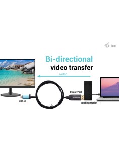 i-tec USB-C DisplayPort Bi-Directional Cable Adapter 8K 30Hz 150cm 2