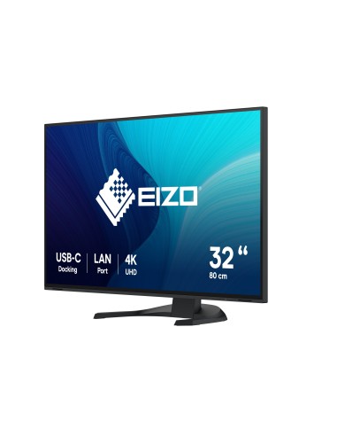 EIZO FlexScan EV3240X-BK Monitor PC 80 cm (31.5") 3840 x 2160 Pixel 4K Ultra HD LCD Nero