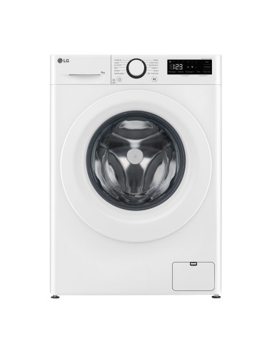 LG F4R3009NNWW Lavatrice 9kg AI DD, Classe A-10%, 1400 giri, Lavaggio con AI