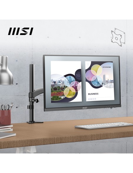 MSI Pro MP243X Monitor PC 60,5 cm (23.8") 1920 x 1080 Pixel Full HD Nero