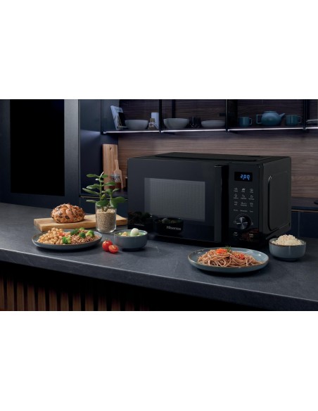 Hisense H20MOBSD1H Superficie piana Microonde combinato 20 L 700 W Nero