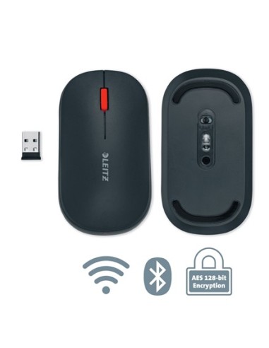 Leitz Cosy mouse Ambidestro RF senza fili + Bluetooth 4000 DPI