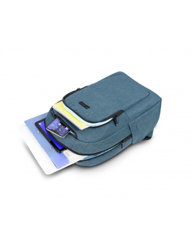 Urban Factory ECB24UF borsa per laptop 35,8 cm (14.1") Zaino Blu