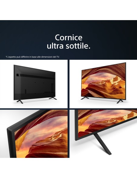Sony BRAVIA | KD-55X75WL | LED | 4K HDR | Google TV | ECO PACK | BRAVIA CORE | Narrow Bezel Design