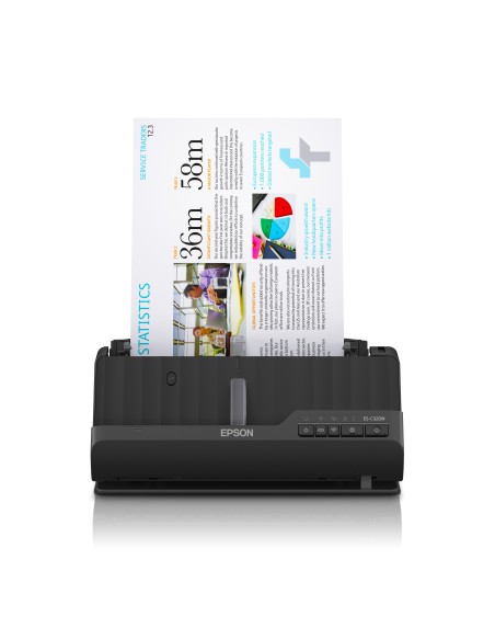 Epson ES-C320W Scanner con ADF + alimentatore di fogli 600 x 600 DPI A4 Nero