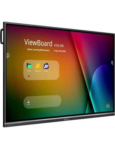 Viewsonic IFP7550-5 lavagna interattiva 190,5 cm (75") 3840 x 2160 Pixel Touch screen Nero HDMI