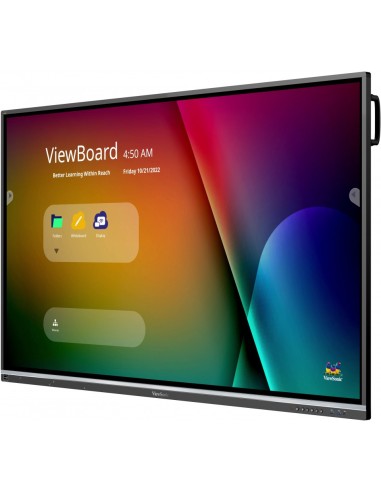 Viewsonic IFP7550-5 lavagna interattiva 190,5 cm (75") 3840 x 2160 Pixel Touch screen Nero HDMI
