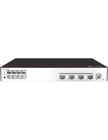 Huawei CloudEngine S5735-L8P4S-A-V2 Gestito Gigabit Ethernet (10 100 1000) Supporto Power over Ethernet (PoE) 1U Nero, Argento