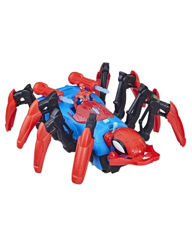 Marvel Spider-Man Hasbro Marvel, Spider-Man, Colpisci e Cattura Web Splasher, dai 4 anni in su, lancia ragnatele e acqua