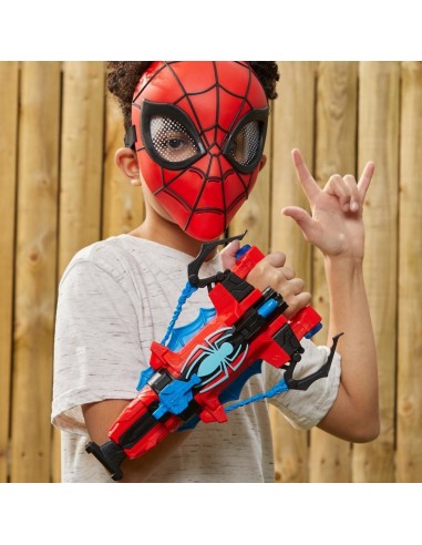 Nerf Marvel Spider-Man Marvel, blaster Strike 'N Splash di Spider-Man, giocattoli di supereroi, soaker di Spider-Man