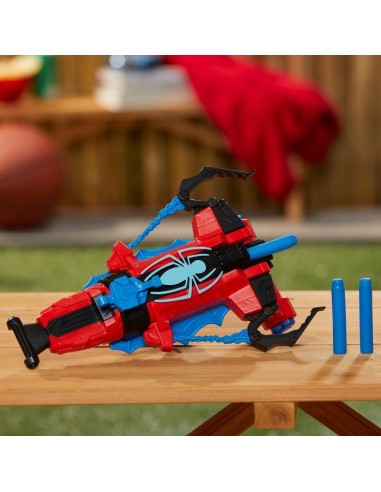 Nerf Marvel Spider-Man Marvel, blaster Strike 'N Splash di Spider-Man, giocattoli di supereroi, soaker di Spider-Man